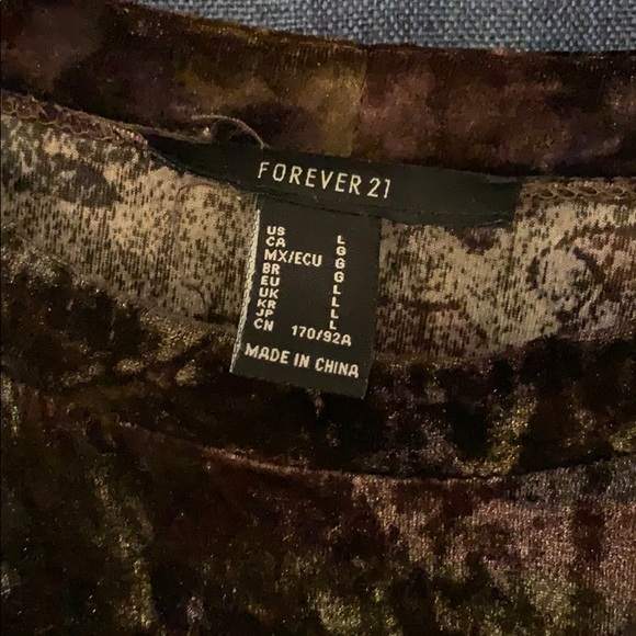 Velour camouflage two piece set - L - Picture 8 of 9